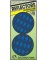 2PK 3-1/4"BLU REFLECTOR