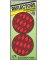 2PK 3-1/4"RED Reflector        *