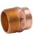 1-1/2" Copper DWV Male Adapter