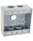 GRY WP 2G Outlet Box