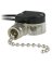Pull Chain Switch Silver Nut