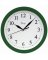 10"HGRN Plas Wall Clock