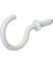 6PK 7/8" WHT Cup Hook