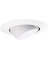 6" WHT Eyeball Trim
