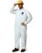 25PK LG WHT Coverall