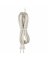 8' WHT Cord Set