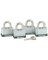 4PK 1-1/2 Warded Lock