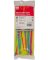 100pk 8" Cable Ties Multi-Color