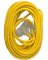 12/3 50' Yellow 3-Plug Cord
