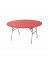 60" RND RED Tablecover