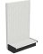 3'x60"x16" WHT End Cap