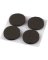 12PK 3/4" BRN RND Pad