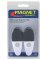 2PK LG White Magnetic Clips