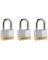 3PK 2" Lam Padlock