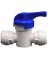 3/8" Push-In Ball Valve Poly