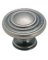 1-3/8" WI 3-Ring Knob