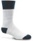 MED GRY/Navy Boot Sock
