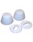 WHT RND Toil Bolt Cap