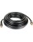 25' BLK RG6 Coax Cable