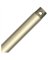 3/4"x12" Bright Brass Down Rod