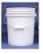 5 GAL WHT Plas Pail