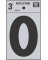 3" Refl Vinyl Letter O