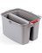 19QT GRY DBL Bucket