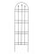 72"BLK Arch Fin Trellis