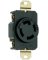 30A250V BLK 3P Outlet