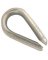 Campbell T7670619 Wire Rope Thimble, 3/16 in Dia Cable, Malleable Iron,