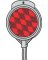 DM100R36 36" RED DRIVEWAY MARKER