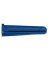 25pk 10-12x1 Blue Plastic Anchor