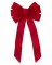 7 Loop RED Velvet Bow