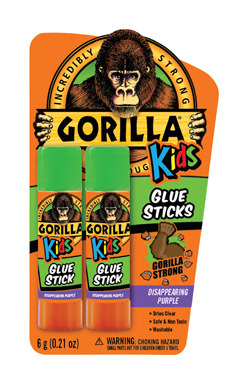 Gorilla Kid Glue Stk 2pk