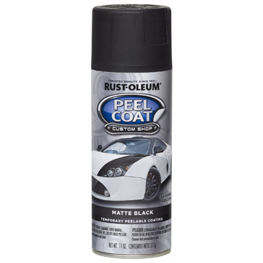 Rubbr Peel Coat Blk 11oz