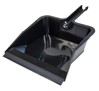 Dust Pan Wide Mouth Blk