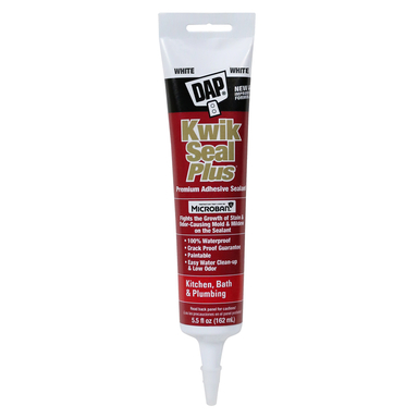 Caulk Kwikseal+wht 5.5oz