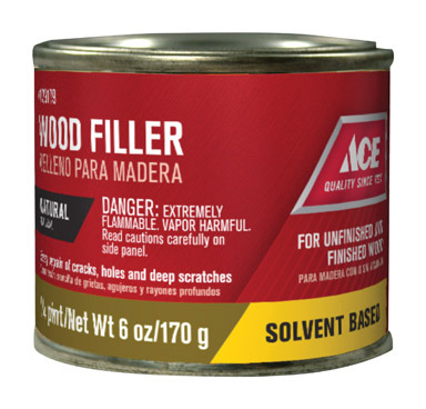 WOOD FILLER NATURAL 6OZ