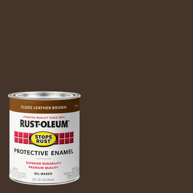 Paint Qt Leather Brn R-o