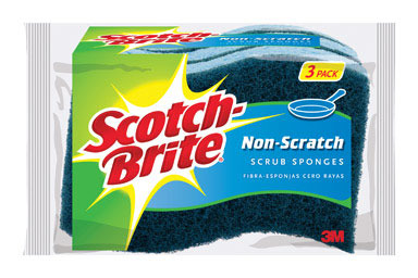 SPONGE SCRB MLTI PURP3PK