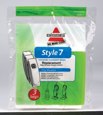 BISSELL STYLE 7 VAC BAG