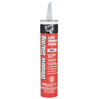 Glazing Caulk Wht10.1oz