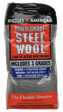 Steel Wool Pad Asst 12pk