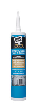 Caulk Dap3.0 W&d Wht 9oz