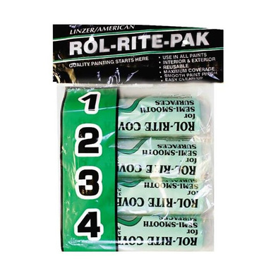 Rr Rlr Cvr 9"x3/8" 4pk