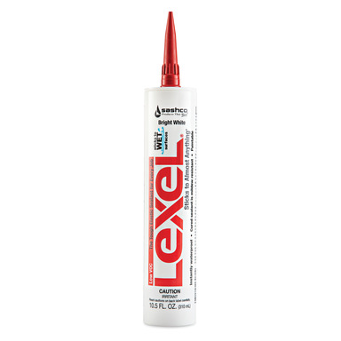 CAULK LEXEL WHITE 10.5OZ