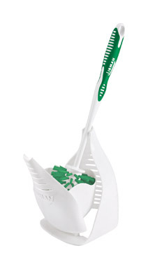 Brush & Caddy Grn/wht 3"