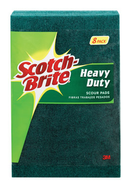 Scouring Pad Hvy Dty 8pk