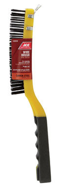 WIRE BRUSH 14"W/SCRP3X19