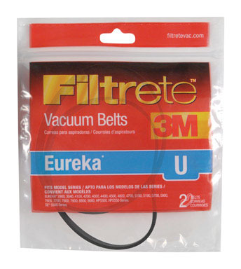 Vac Belt Eureka U 2pk